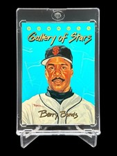1993 Donruss BARRY BONDS “GALLERY OF STARS” SP INSERT GS-1 SF GIANTS🔥RARE🔥