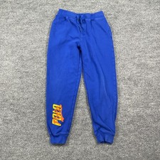 POLO Ralph-Lauren Fleece Sweatpants YOUTH Medium 10-12 23x22 Blue