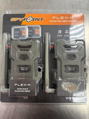 Spypoint Flex-M Cellular Trail Camera Twin Pack