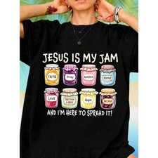 Jesus Is My Jam T-shirt Spread The Gospel Tee Faith Pray Jesus Christ Shirt