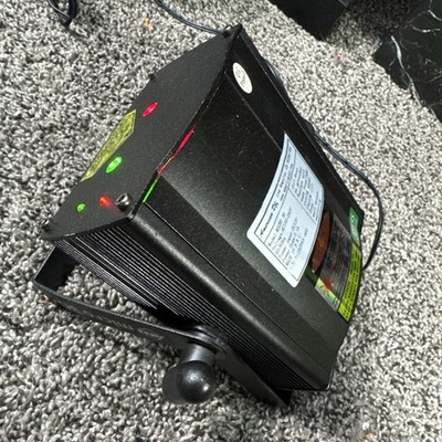 American DJ Micro 3D Compact Green Red Laser Beams Light Fixture