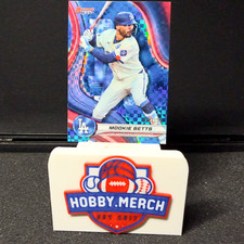 2024 Bowman's Best Mookie Betts Blue Refractor /150 Dodgers SSP