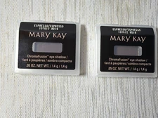 New! Mary Kay Chromafusion Eye Shadow Expresso .05 oz 107612 (2) Discontinued