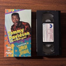 TOMMY DAVIDSON VHS Live in Philly ILLIN Comedy Superstars IN LIVING COLOR