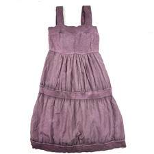 E Eloise Rose Silk Sweater Dress Size Large Knee Length