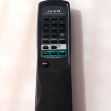 REMOTE CONTROL Aiwa RC-6AT03 Wireless Black For Aiwa Model RC-6AT03