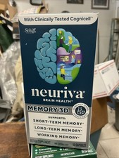 1 New Neuriva Brain Health Memory 3D - 50 Capsules Exp. 5/2027   NEW