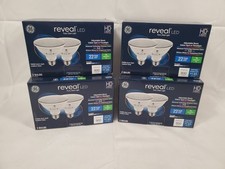 4 2pk GE Reveal Par30 Short Kneck 12w 900lm Adjustable Beam Med Base