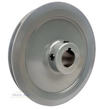 AK56-7/8 Cast Iron 5.5" Single Groove Pulley A Section V Belt 4L 7/8" Shaft Bore