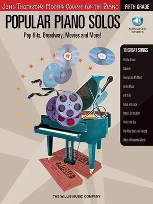 Popular Piano Solos - Grade 5 - Book/Audio | Hal Leonard Corp | Taschenbuch
