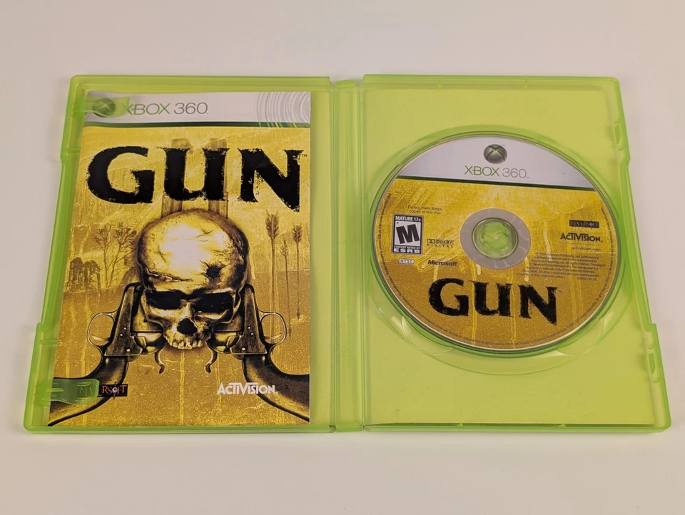 Gun (Microsoft Xbox 360, 2005)➡️CIB Complete - Tested - Excellent 📀! - Image 3 of 4