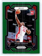 2023-24 Panini Prizm #286 Adama Sanogo Prizms Green