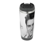 Elvis Presley Auto - Tazza da viaggio tazza da caffè in acciaio inox isolata termicamente