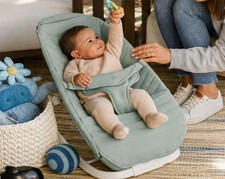 Munchkin Bouncer Rocker Premium Seat Cover Sage Green Replacement Cover