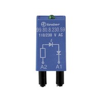 Finder Led Gn + Diode 6.. 24VDC F.Fas. 94.82/83/84 99.80.9.024.99