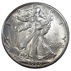 1929 S WALKING LIBERTY HALF DOLLAR HIGH GRADE