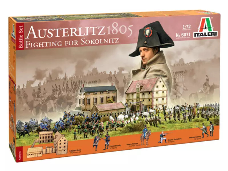Diorama Militaire Austerlitz 1805 Italeri 6071 Maquette Historique 1/72