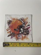 Cleveland Browns helmet art  