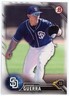 2016 Bowman Draft Prospect Rookie Javy Guerra #181 Padres