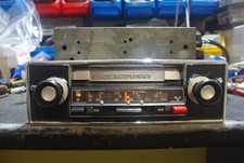 Oldtimer BLAUPUNKT BAMBERG STEREO CR Autoradio für PORSCHE Bj 1972