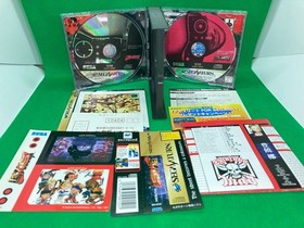 Last Bronx Sega Saturn SS Soft with obi Postcard LAST BRONX