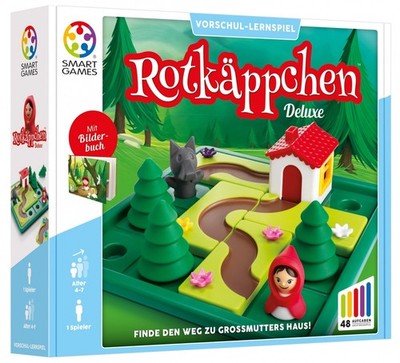 SMART GAMES Logikspiel Rotkäppchen für 1 Spieler ab 4 Jahren