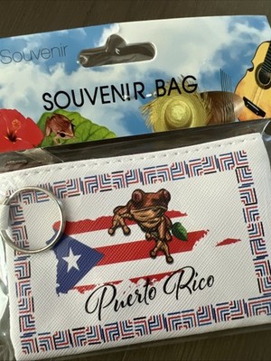 Souvenir Coin Keychain Holder Puerto Rico