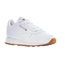 NEW Reebok Classic Leather White Grey Gum Sneakers GY0952 Mens Sizes