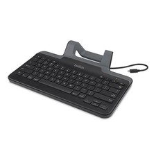 Belkin Wired Tablet Keyboard with Stand for Apple iPad 4th Gen, iPad Air  iPad