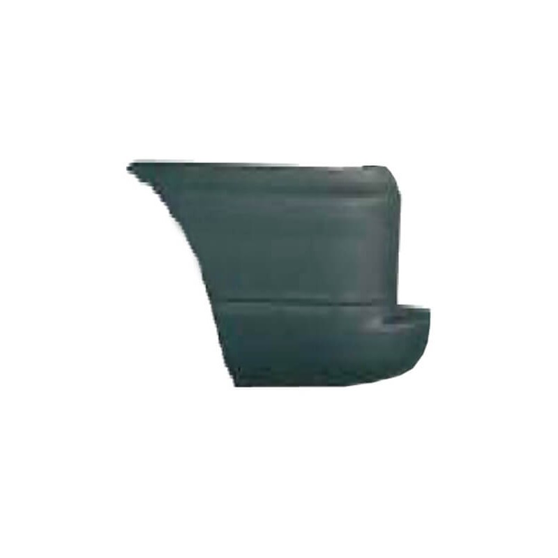 Crosse de pare-choc arrière gauche Fiat Doblo 1 phase 2 2005-2010 noire en ABS