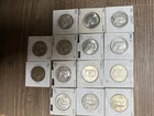 Franklin Half Dollar Lot Of 14 Mixed