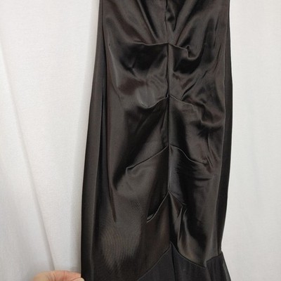 Cache Vintage Strapless Mermaid Dress Stretch Fitted Crystal Embellishments  2 | eBay