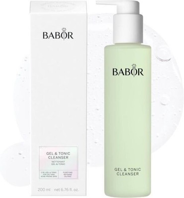 Babor Cleansing Gel + Tonic Oily Combination Skin 200ml / 6.8oz