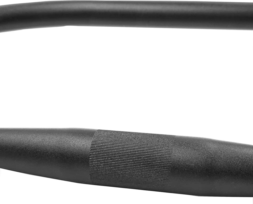 Manillar en H de aluminio 22,2/31,8 mm para bicicletas de MTB, grava y turismo Foto 2 de 4