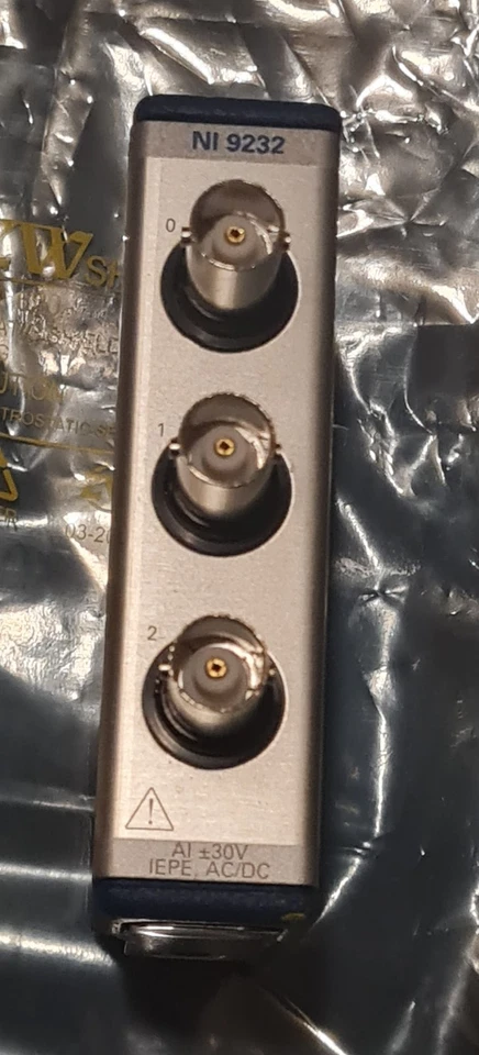 NI 9232 with BNC Sound and Vibration Input Module 140188B-01L - Image 3 of 4