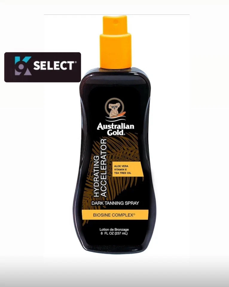 Australian Gold Hydrating Accelerator Tanning Spray 250ml UK Seller