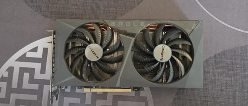 GIGABYTE GeForce RTX 3060 Ti EAGLE OC (rev. 2.0) 8 Go GDDR6 Carte Graphique...