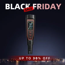 Spider Farmer 5-in-1 TDS/PH Hydroponic Meter Kit with a high-sensitivity sensor