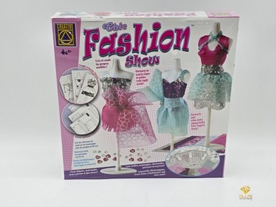Chic Fashion Show Creative Mode Entwerfen für Kinder Mädchen Bastel Set Stoff