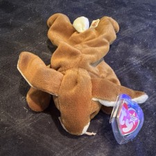 Ty Beanie Babies Ears Retired Original 1995 Brown Plush with Tag