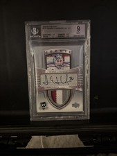 2005-06 The Cup HENRIK LUNDQVIST RPA Rookie 3 Color Patch Auto /199