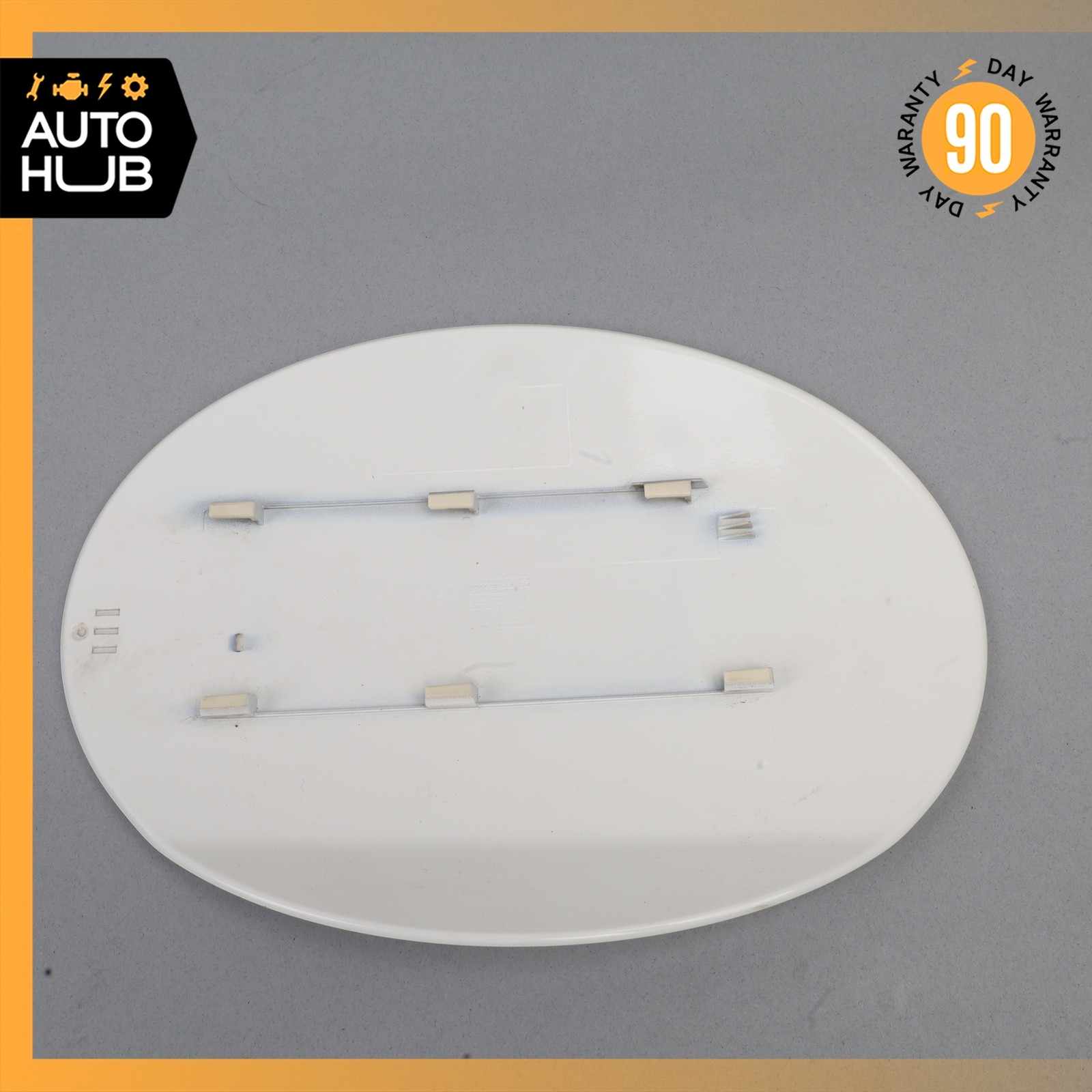 14-22 Maserati Ghibli M157 S Q4 Fuel Gas Tank Lid Door Cover White 670028351 OEM