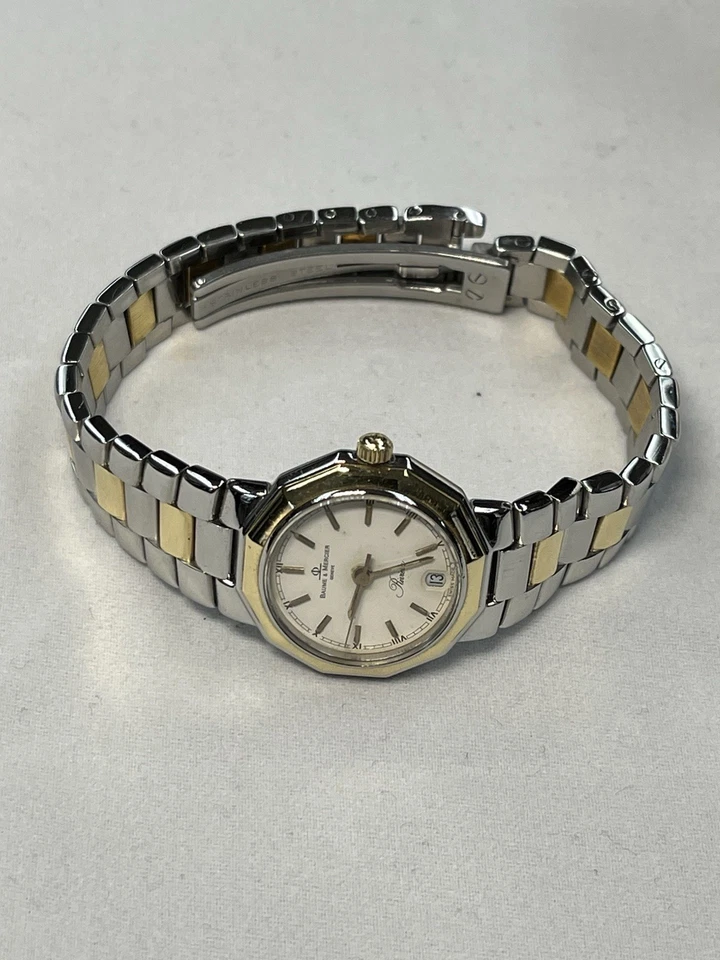 Baume & Mercier Ladies Riviera Two Tone Watch Model 5231.2 - Image 3 of 4