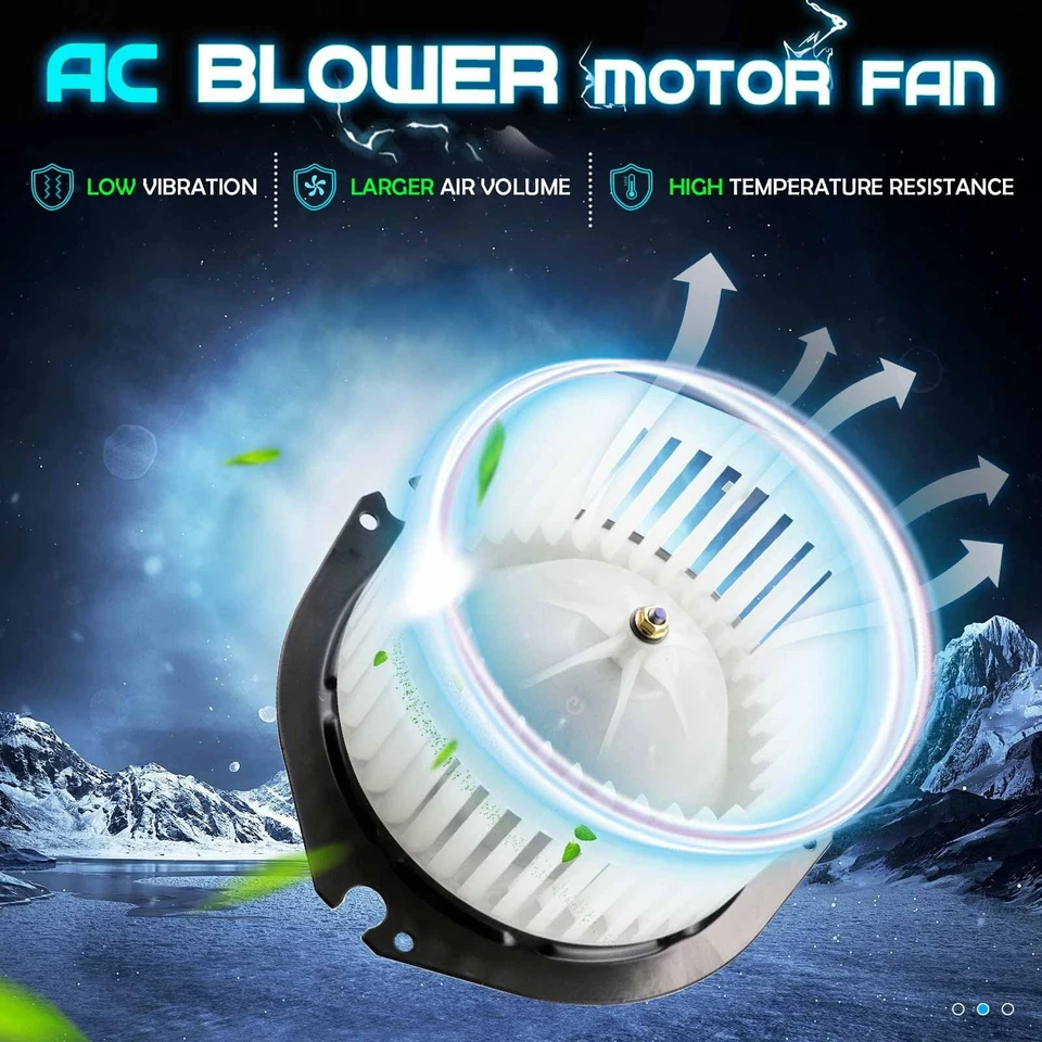 Motor soplador de climatización para camioneta Chevy Express GMC Savana 1500-3500 1996-2014 Foto 2 de 4