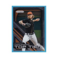 Carson Whisenhunt Top Tier 2024 Prizm Baseball 8 San Francisco Giants