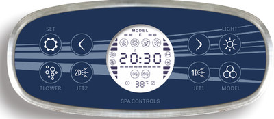 Joyonway PB559 Bedienfeld JOW Steuerung - LCD/Kapazitiv/Silikongefüllt Whirlpool