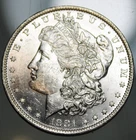 1881 O Morgan Silver Dollar - BU !!