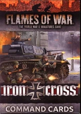 Battlefront Miniatures Flames of War German Iron Cross Command Cards FOW FW247C