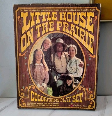 Vintage 70s Little House On the Prairie Colorforms 