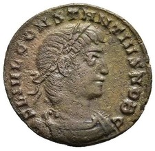 Rome, Emperor Constantius II as Caesar (324-337 AD), Bronze Follis (AE 4)